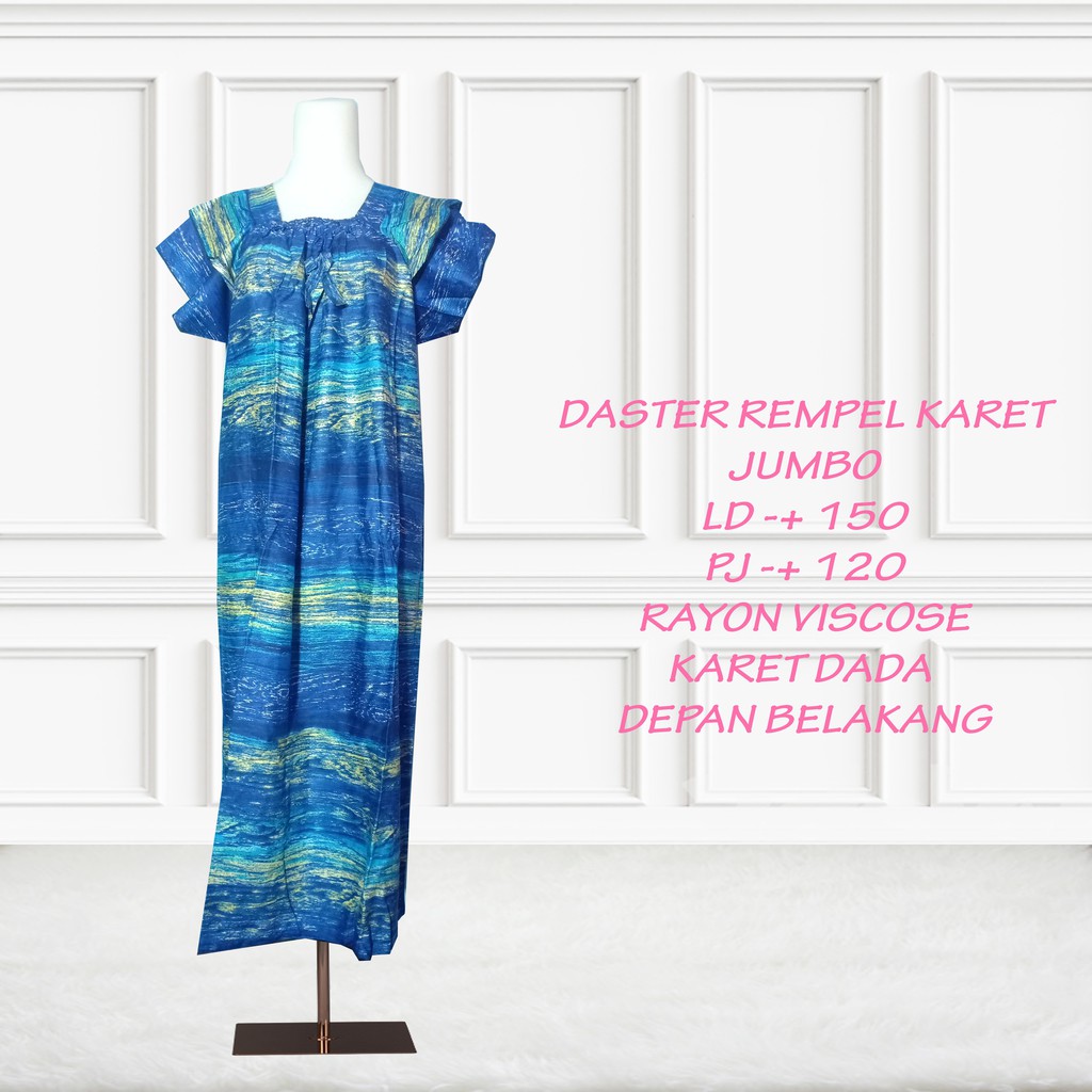 Rayon Jumbo Negligee With Rubber Rempel | Shopee Philippines