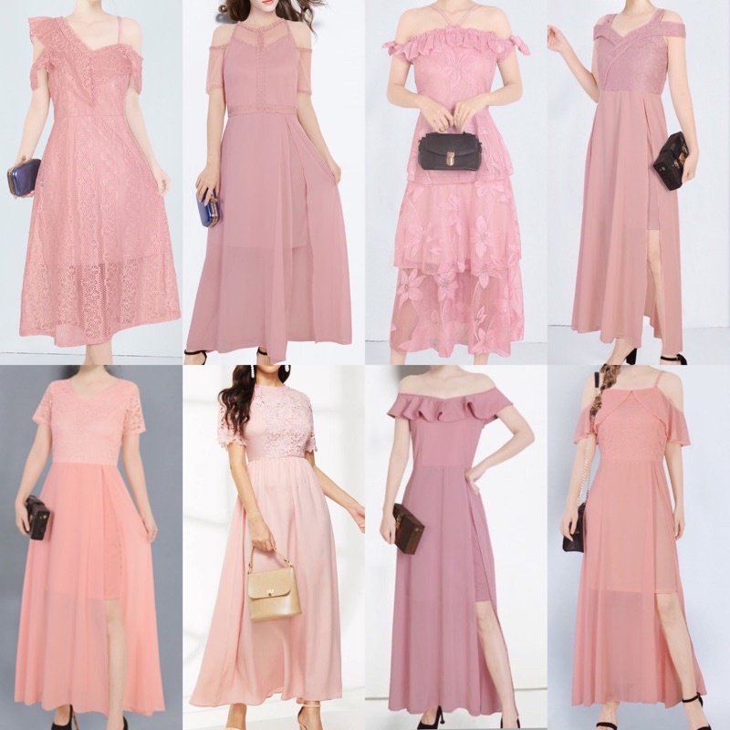 Semi formal attire pink sale