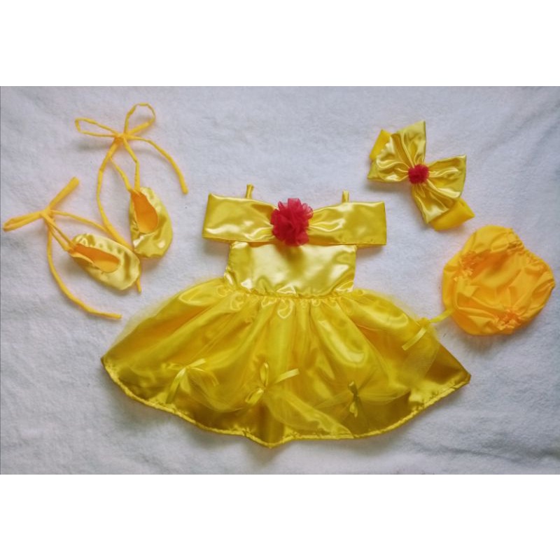 Baby princess belle outlet costume