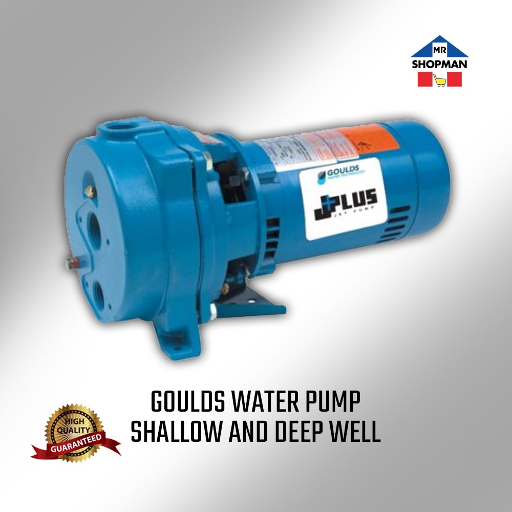 Goulds Water Pump 1hp / 1.5hp J10S J10 J15S J15 Shallow and Deep Well