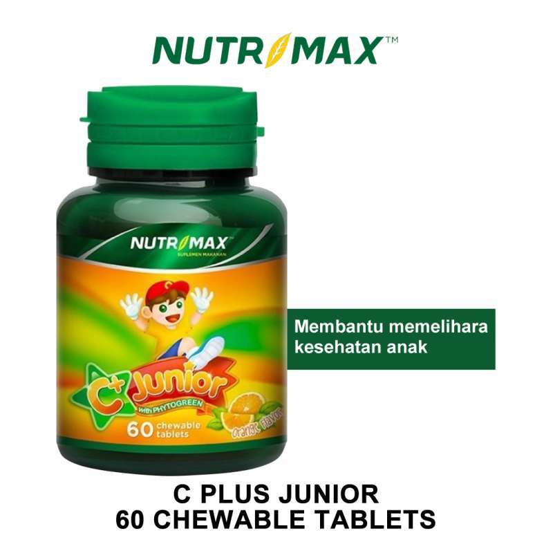 Nutrimax C+ Junior With Phytogreen 150 Mg 60 Chewable Tabs - Vitamin C 