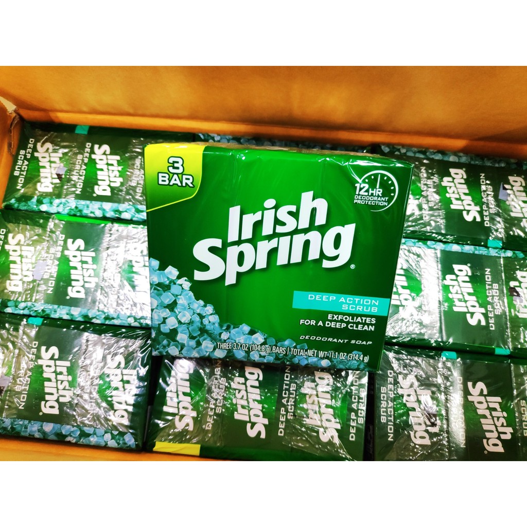 Irish Spring Bar Soap 1Pack 3Bars | Shopee Philippines