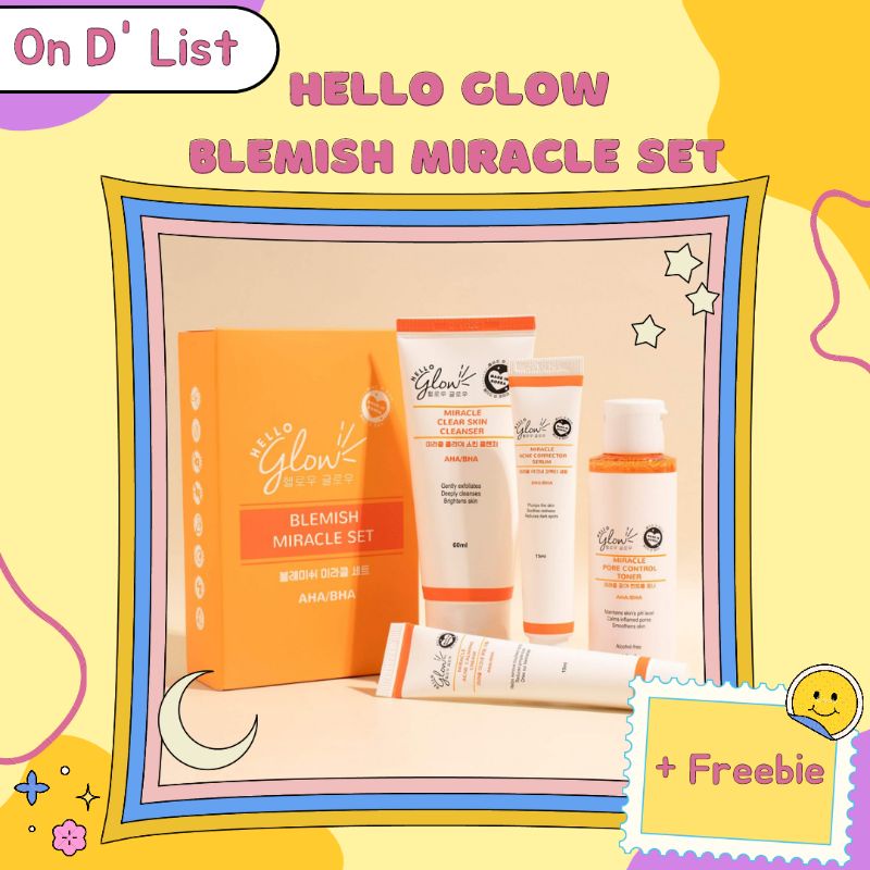 Blemish Miracle Set AHA/BHA (EXPIRY 09/2023) Shopee Philippines