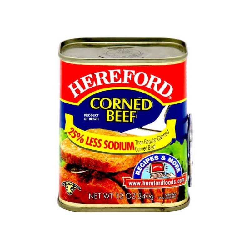 Hereford (Corned Beef / Cooked Ham) Shopee Philippines
