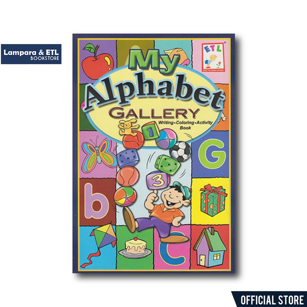 My Alphabet Gallery (Writing.Coloring. Activity Book) | Shopee Philippines
