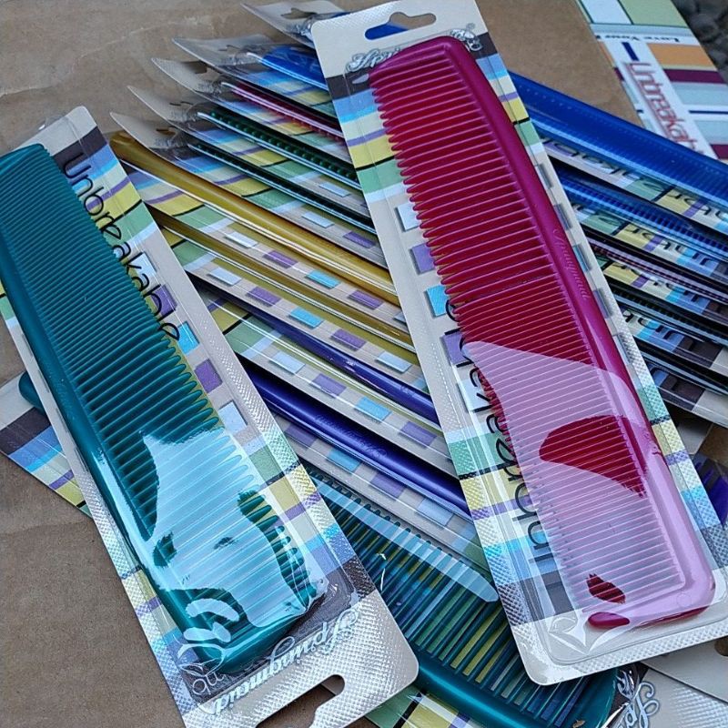12pcs Springmaid Plastic HairComb 1box each hair comb COMBS SUKLAY ...