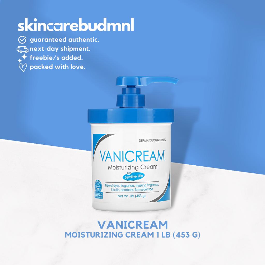 Vanicream Moisturizing Cream for Sensitive Skin 113g | 453g by ...