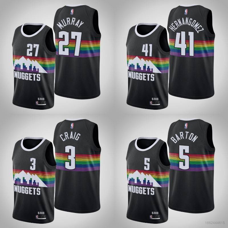 Nuggets No1 Michael Porter Jr. Black Basketball Swingman City Edition 2019/20 Jersey