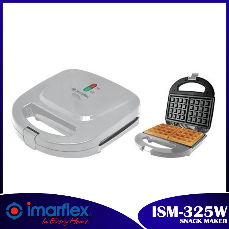 Imarflex ISM325W 2 Slice Waffle Maker Shopee Philippines