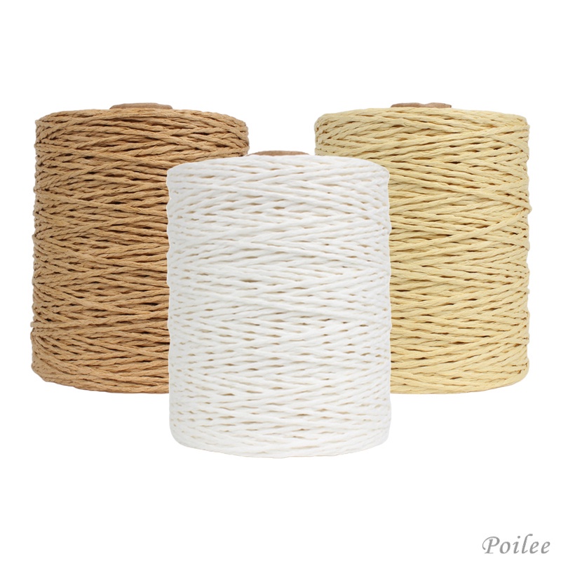 China Factory Raffia Ribbon, Packing Paper String, Raffia Twine Paper Cords  for Gift Wrapping and Weaving 3~4mm, about 218.72 Yards(200m)/Roll in bulk  online 