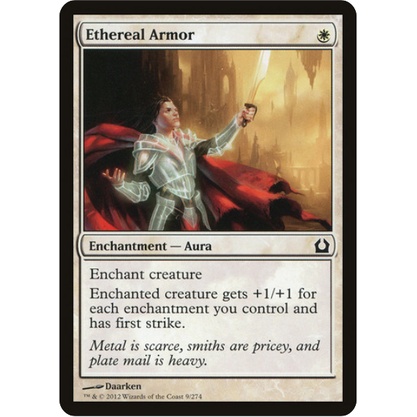 Magic the Gathering | Ethereal Armor | Shopee Philippines