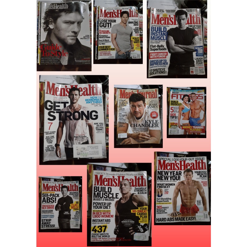 Men's Health Men's Journal Workout Fitness Yoga Runners