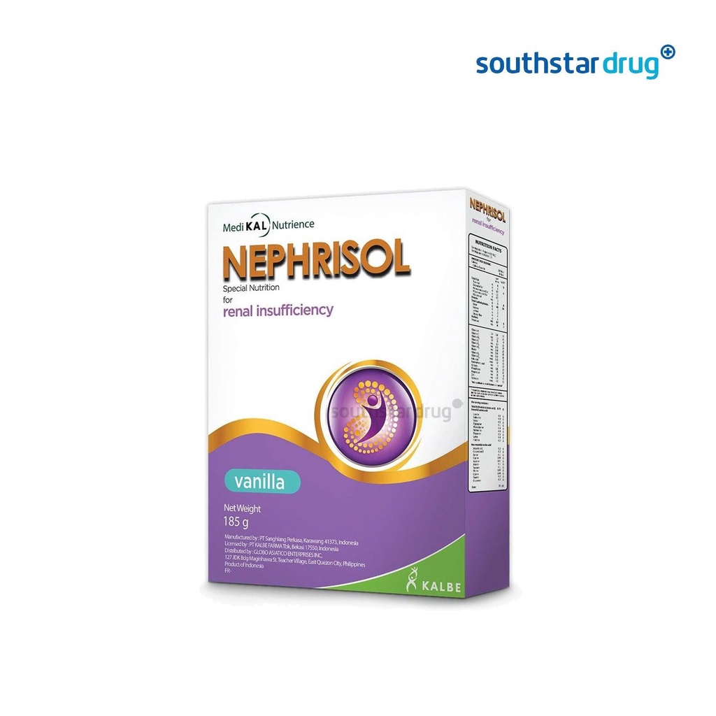 Nephrisol Vanilla 185g | Shopee Philippines