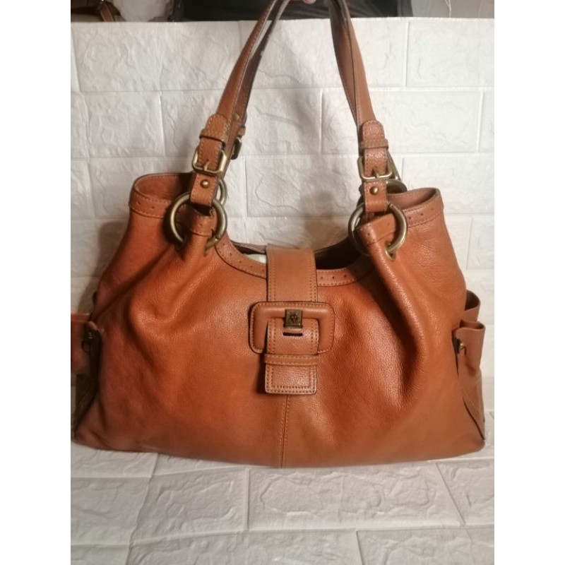 Anne klein Newyork Leather Shoulder Bag Shopee Philippines