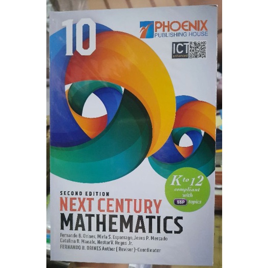 Next Century Mathematics 10 Second edition by Orines | Shopee Philippines
