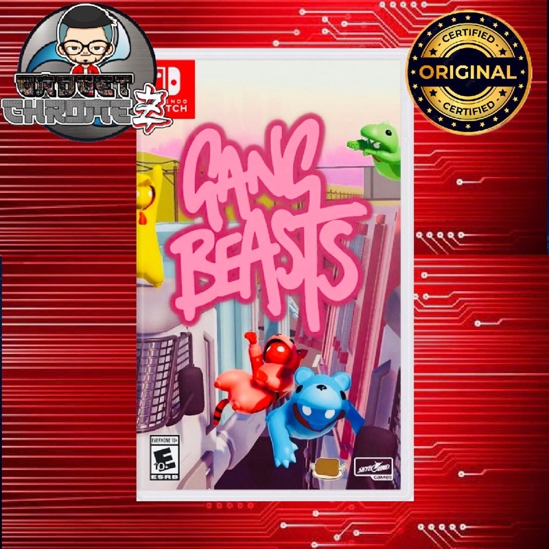 Gang Beasts | Nintendo Switch Game | BRANDNEW | Shopee Philippines