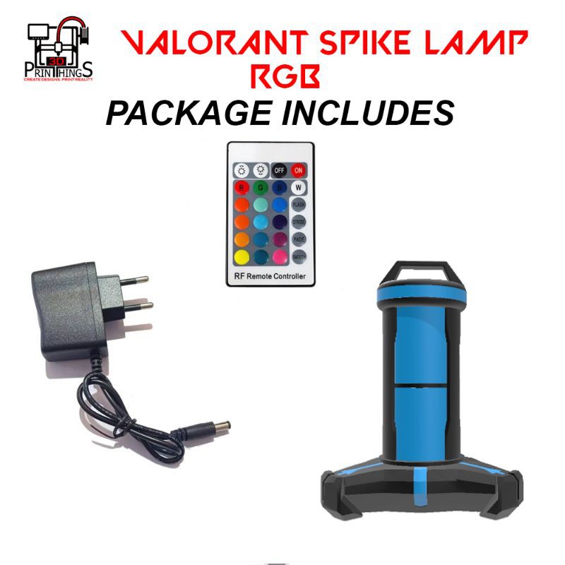 Valorant Spike Bomb Night Light, Valorant RGB lamp, Valorant Spike lamp