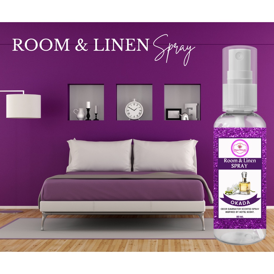 OKADA Inspired Hotel Room & Linen Spray Scent 80ML Shopee Philippines
