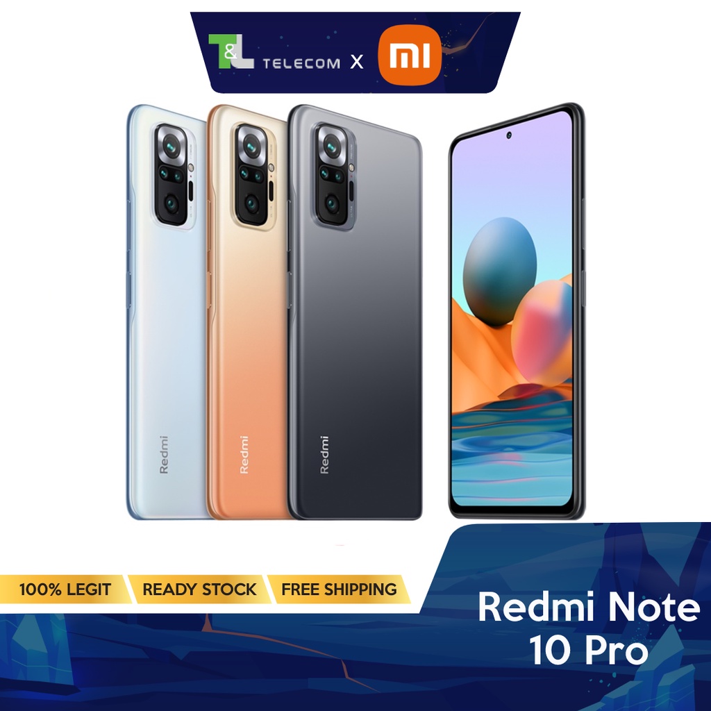 Xiaomi Redmi Note 10 Pro 6gb Ram 64gb 6gb 128gb Dual Sim Lte The