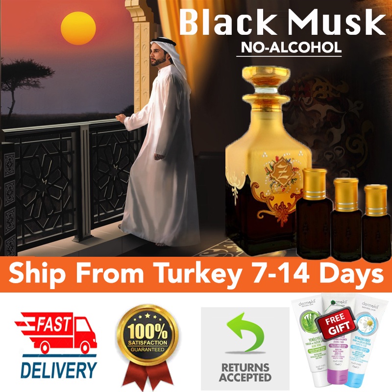 Black Deer Musk Aswad Rooh al Musk Attar Oud ORIENTAL ARABIAN MAKKAH