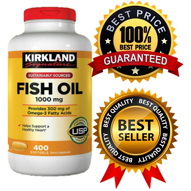 Kirkland Signature Omega 3 Fish Oil Shopee Philippines