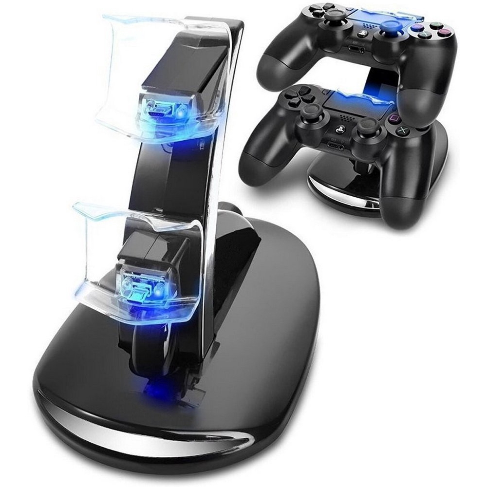 PS4 Accessories Dual Micro USB Charger Dock Joystick PS4 Charging ...