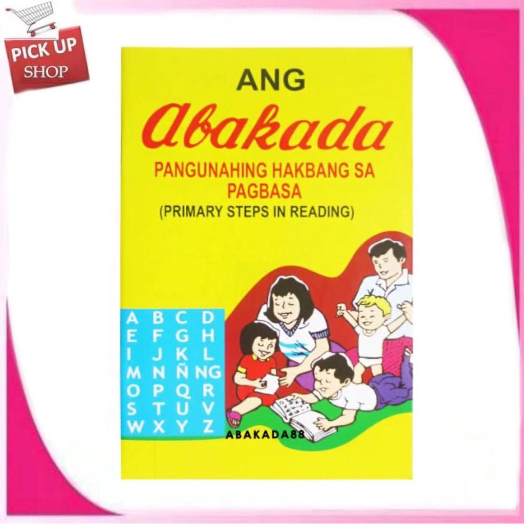 Abakada Book Pangunahing Hakbang Ng Pagbasa Thin Shopee Philippines