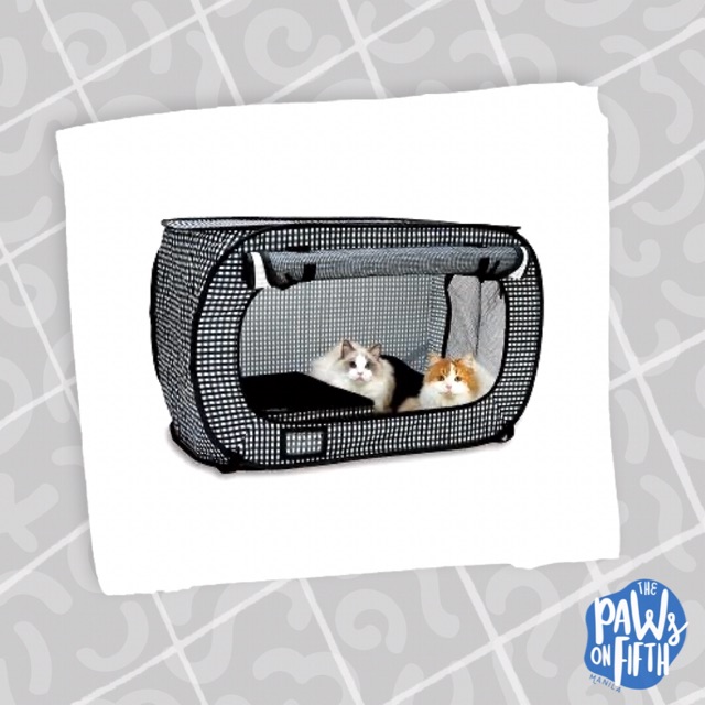 Necoichi portable best sale cat cage