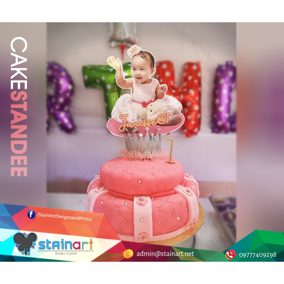 Personalized Birthday Cake Standee | Shopee Philippines