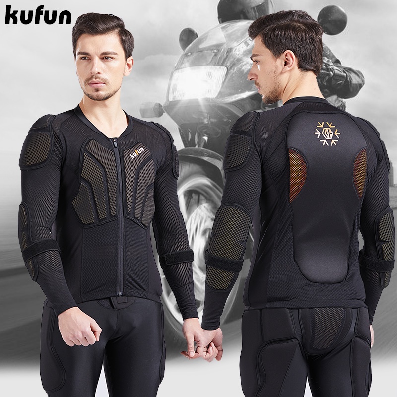 KUFUN Riding Armor Clothing Soft Protective Gear Motorcycle Locomotive ...