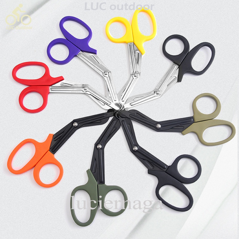 [LUC] EDC Shears Paramedic Medical EMT Emergency Scissors Bandage ...
