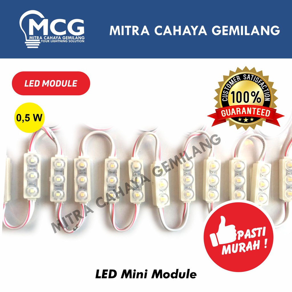 MATA 0,48w LED 3 eye mini Strip module LED light | Shopee Philippines