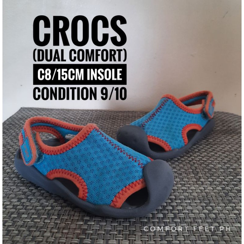 Dual crocs comfort deals price