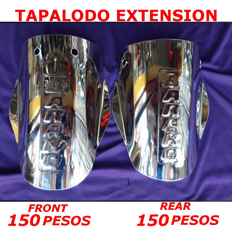 Barako 175 Fender Extension, Tapalodo Extension Diretso Logo | Shopee ...