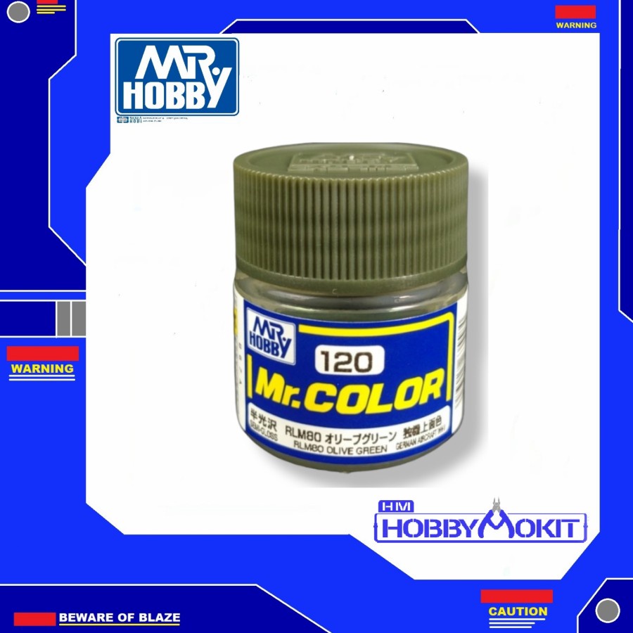 C120 RLM80 OLIVE GREEN MR HOBBY GSI CREOS MR COLOR Shopee Philippines