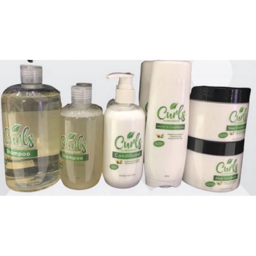 CURLS by ZENUTRIENTS (Shampoo / Conditioner / LeaveOn Conditioner) * SOLD INDIVIDUALLY