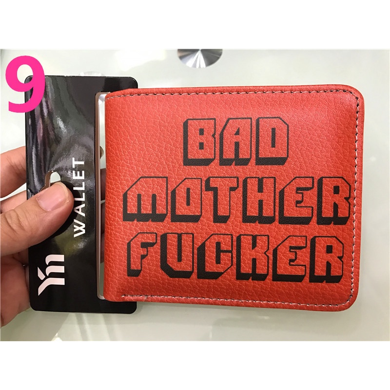 Long Wallet Low Vulgar Novel bad motherfucker Coin Purse Student Men