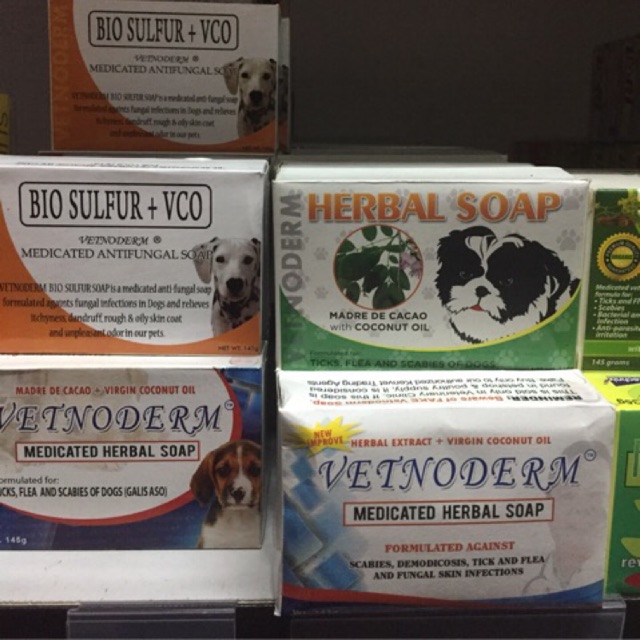 Vetnoderm dog outlet soap