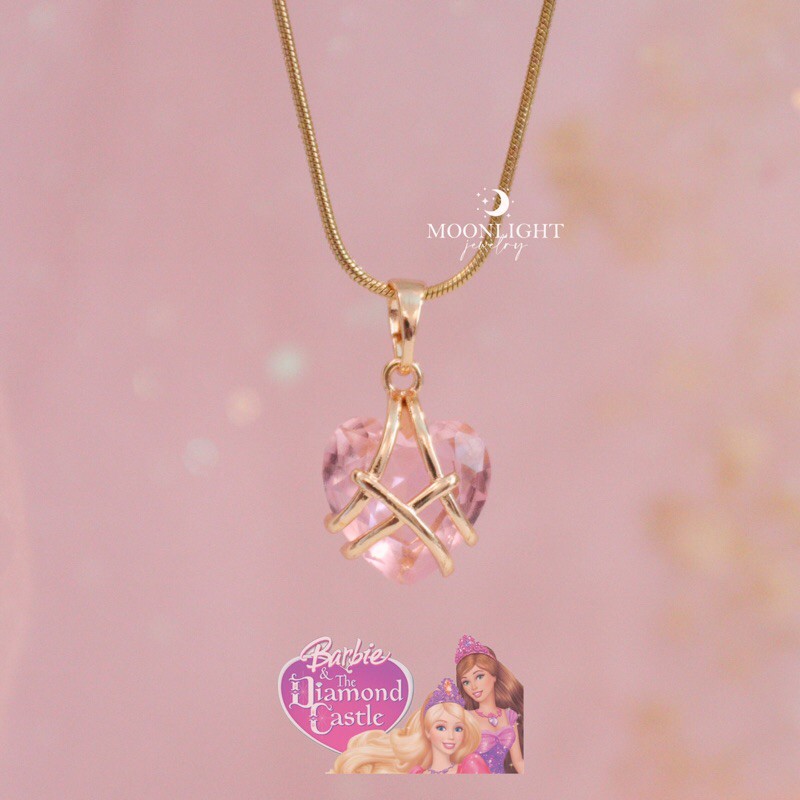 Barbie and the Diamond Castle Necklace Pendant by Moonlight