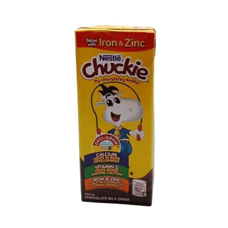 Nestle CHUCKIE Chocolate Milk Drink (12 pieces x 250 ml) | Shopee