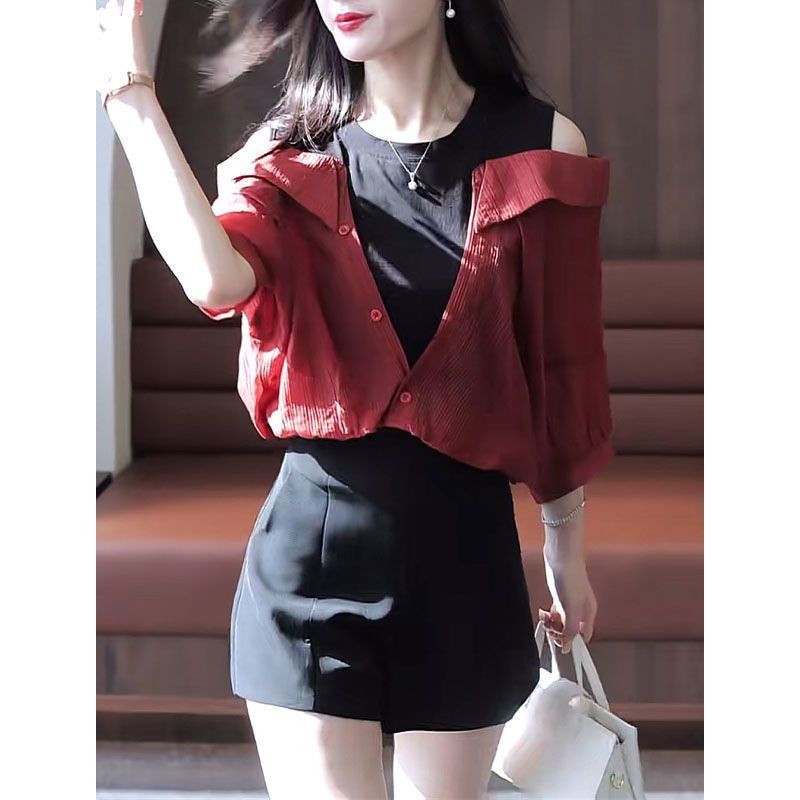 Co-ords Individual Sets Women's Summer Temperament Fashion Large Size ...