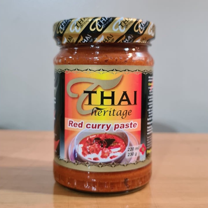 Thai heritage store red curry paste