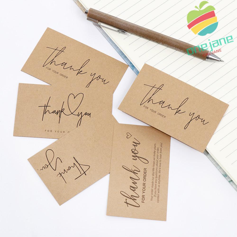 ACT 30PCS Packet Kraft Paper Cards Package Greeting Labels 