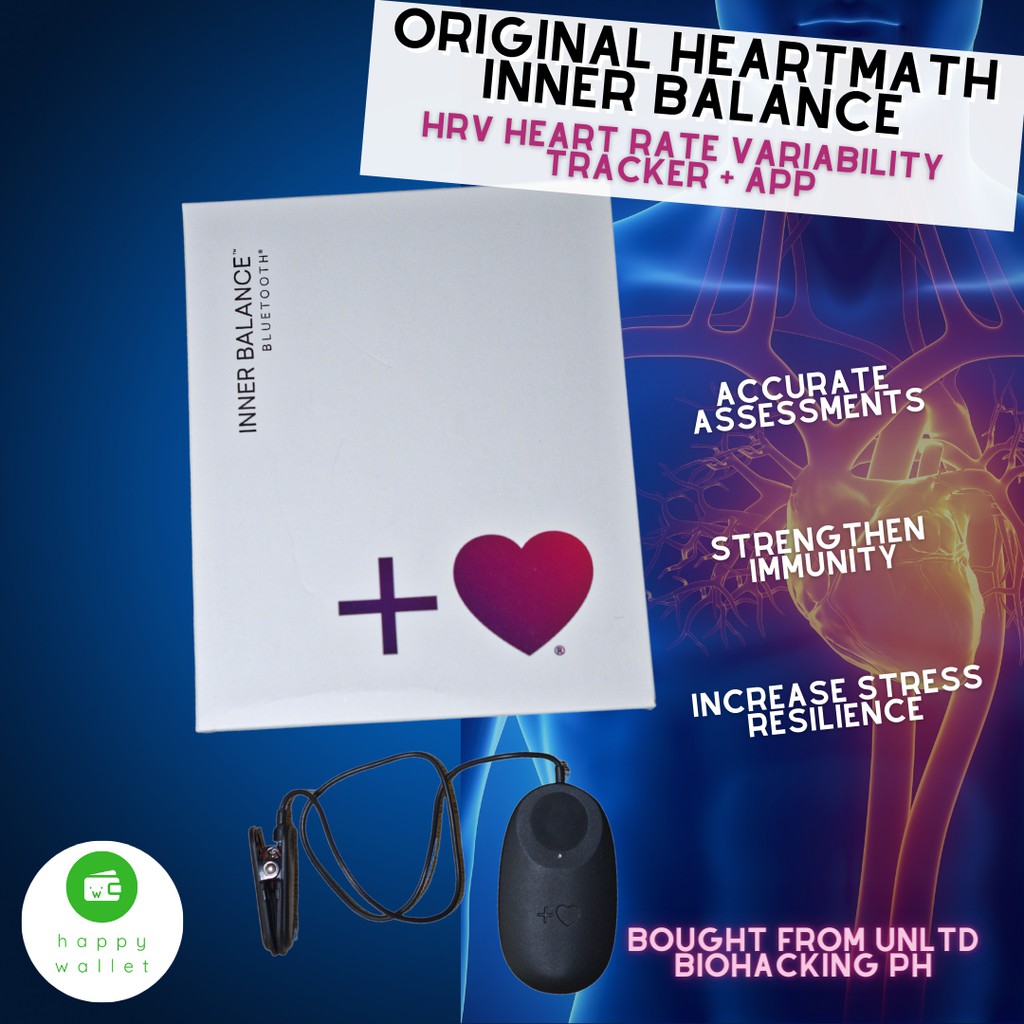 ORIGINAL Heartmath Inner Balance Heart Rate HRV Health Fitness Smart