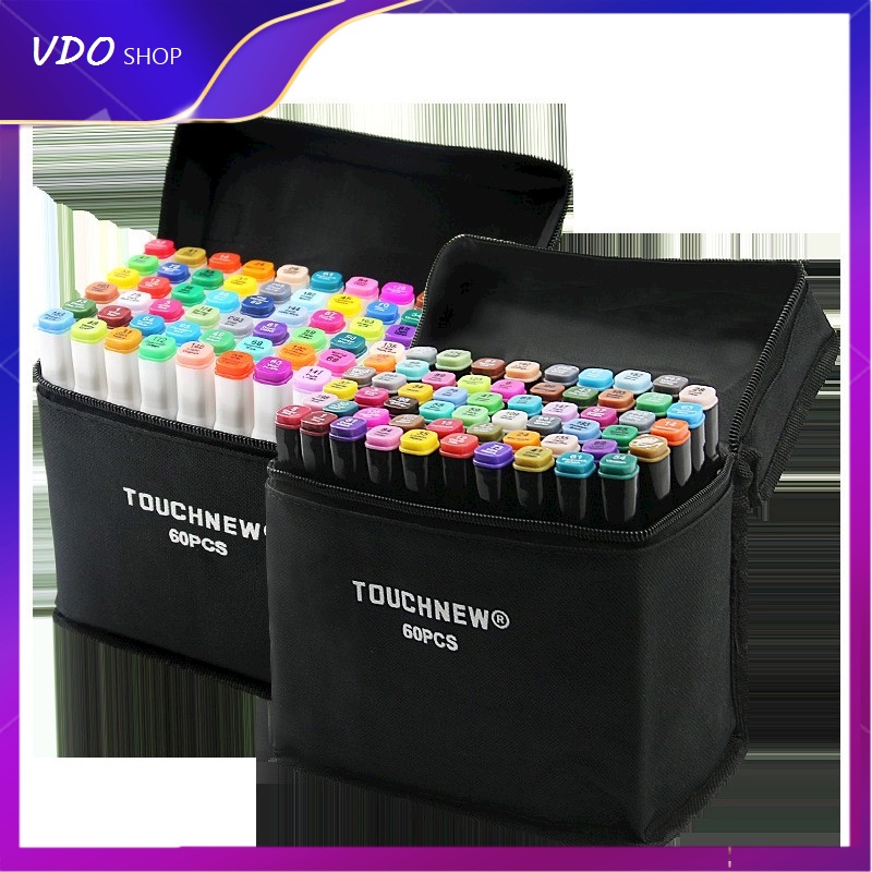 (ph stock) TouchFive 80 Colors Graphic Twin Tip Marker Pen Set Shopee