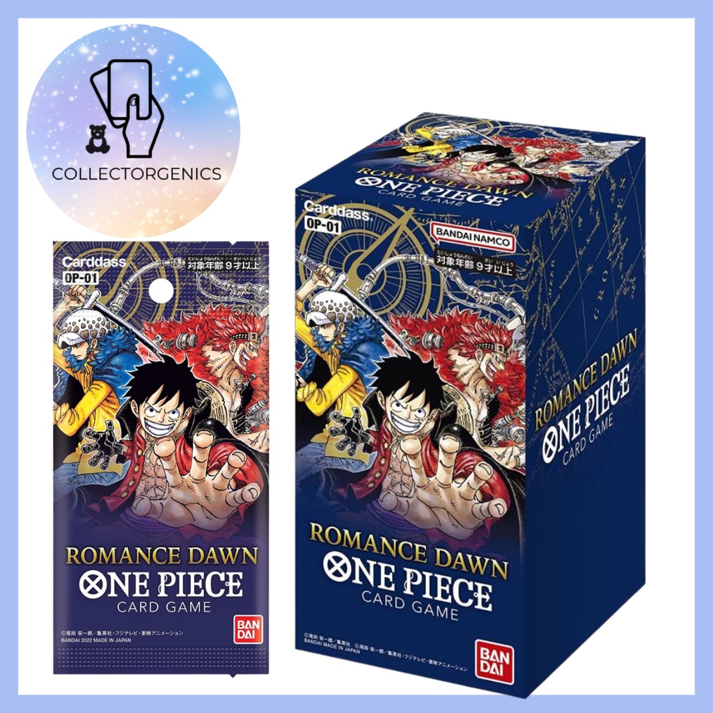 One Piece TCG: OP1 Romance Dawn One Piece Card Game Booster Box ...