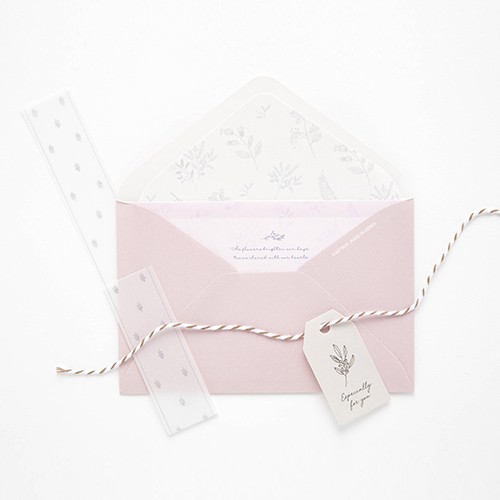Artbox From Korea Vintage Letter Diy Writing Paper And Envelope Set