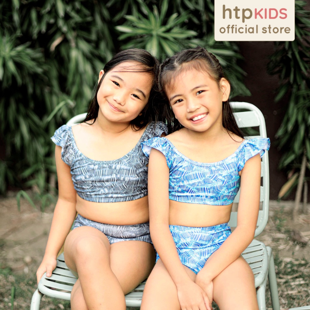 HTP Kids Girls Two Piece Swimwear Shopee Philippines