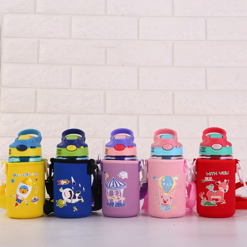 【TH.Baby】Children's Straw Cup Cartoon Cute Bottle Kids Tumbler with ...