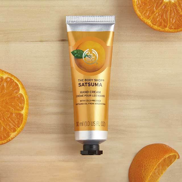 The Body Shop Satsuma Hand Cream 30ml Shopee Philippines